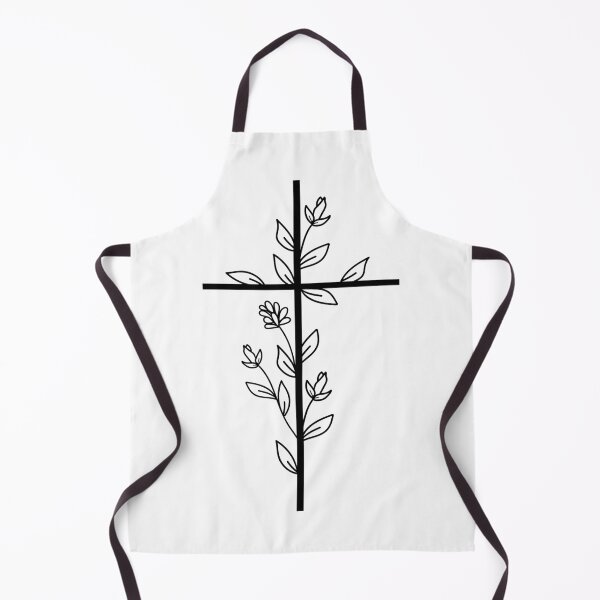 Item preview, Floral Christian cross artwork designed and sold by MagnoliaLake.