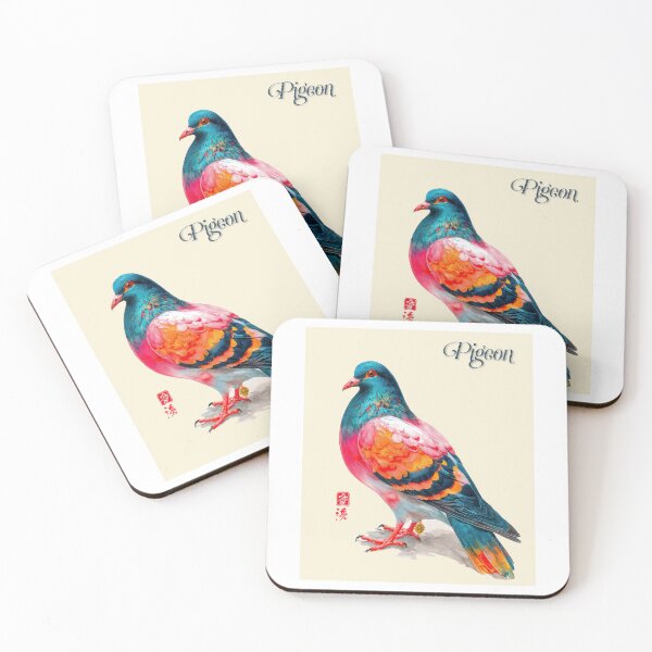 Item preview, Vibrant Pigeon – Cultural Grace designed and sold by ForeverPrintsOK.