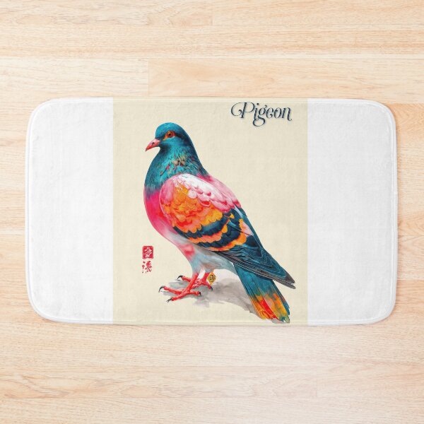 Item preview, Vibrant Pigeon – Cultural Grace designed and sold by ForeverPrintsOK.