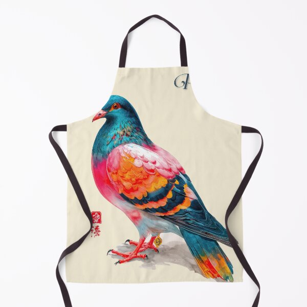 Item preview, Vibrant Pigeon – Cultural Grace designed and sold by ForeverPrintsOK.