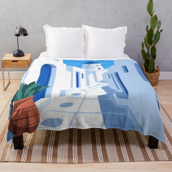 Item preview, White Alley in Mykonos Minimalist Style designed and sold by HeyHas.