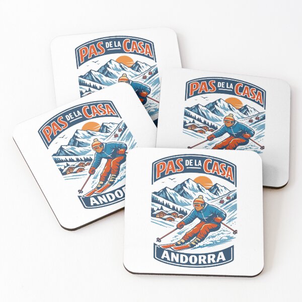 Item preview, Pas de la Casa Andorra Ski Vintage Graphic designed and sold by JackCurtis1991.
