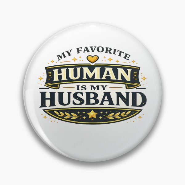 Item preview, My Favorite Human Is My Husband designed and sold by EventPulse.