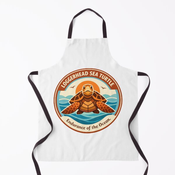 Item preview, Loggerhead Turtle Ocean Endurance Emblem designed and sold by WildlifeInc.