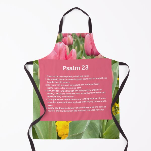 Item preview, Psalm 23 tulip background designed and sold by happytraveller1.