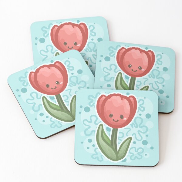 Item preview, The Smiley Tulip Flower designed and sold by Khotekmei.
