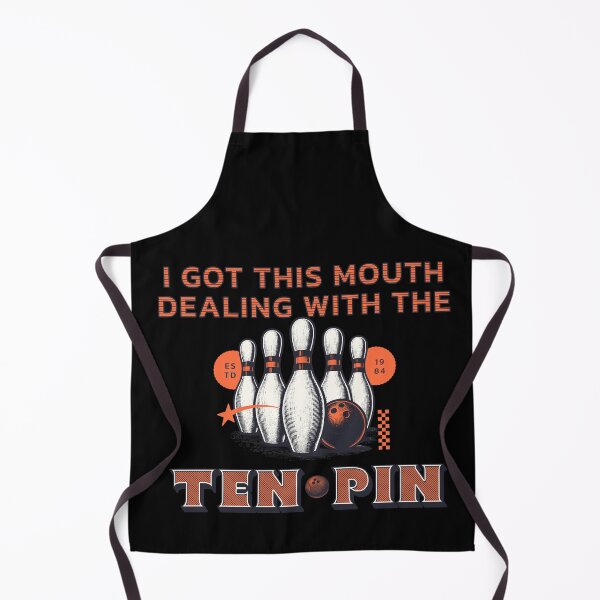 Item preview, I Got This Mouth Ten Pin League Bowling Humor designed and sold by stylboutique.