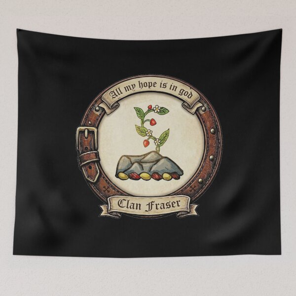 Item preview, Clan Fraser of Philorth Crest designed and sold by BagTown Clans.
