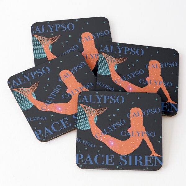 Item preview, Calypso - space sirens - orange glitter designed and sold by kanakeen.