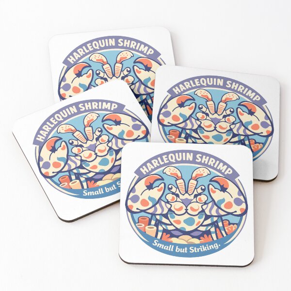 Item preview, Striking Harlequin Shrimp Reef Icon designed and sold by WildlifeInc.
