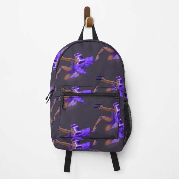 Item preview, Cute Violet Warrior Fairy – Fantasy Action Anime Art designed and sold by kerissfantasyart .