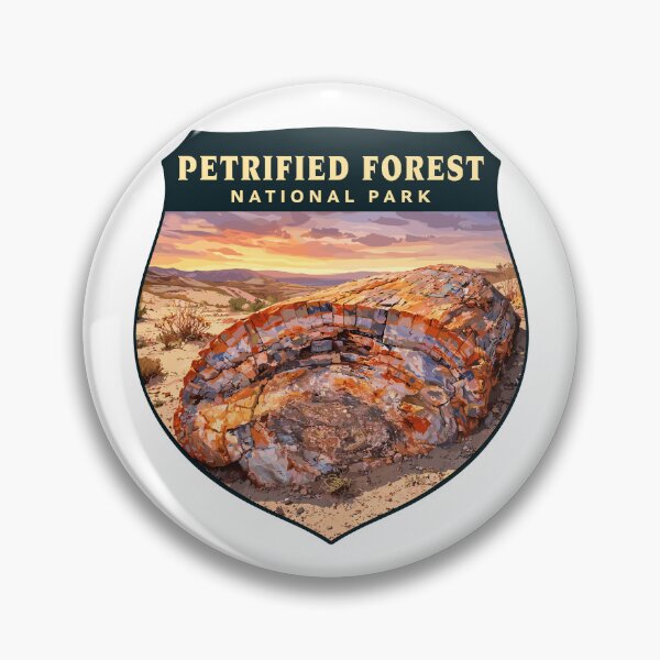 Item preview, Petrified Forest National Park Arizona Retro Design designed and sold by Gideon Emmerich.