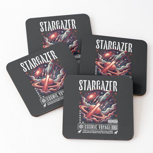 Item preview, Stargazer Rocket – Futuristic Space Galaxy Cosmic Adventure Design designed and sold by Taans-Creation.