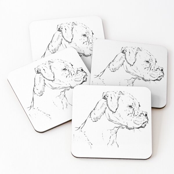 Item preview, Boxer Dog Art Print, Boxer Portrait, Playful Dog Illustration, Boxer Lover Gift, Cute Dog Artwork designed and sold by ArtofDogsbySeb.