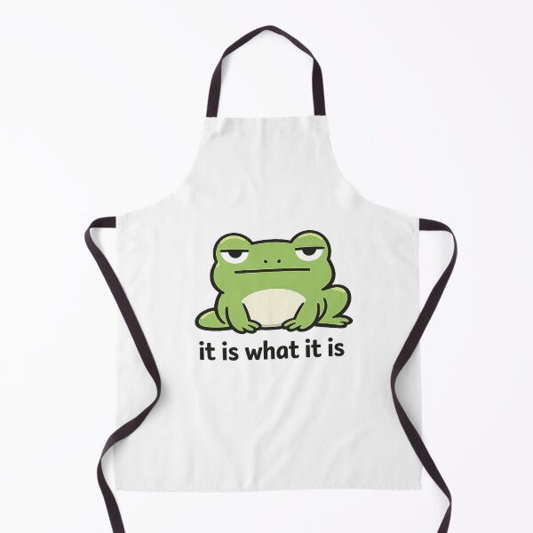 Item preview, Funny Frog Meme – It Is What It Is designed and sold by Miksonek04.