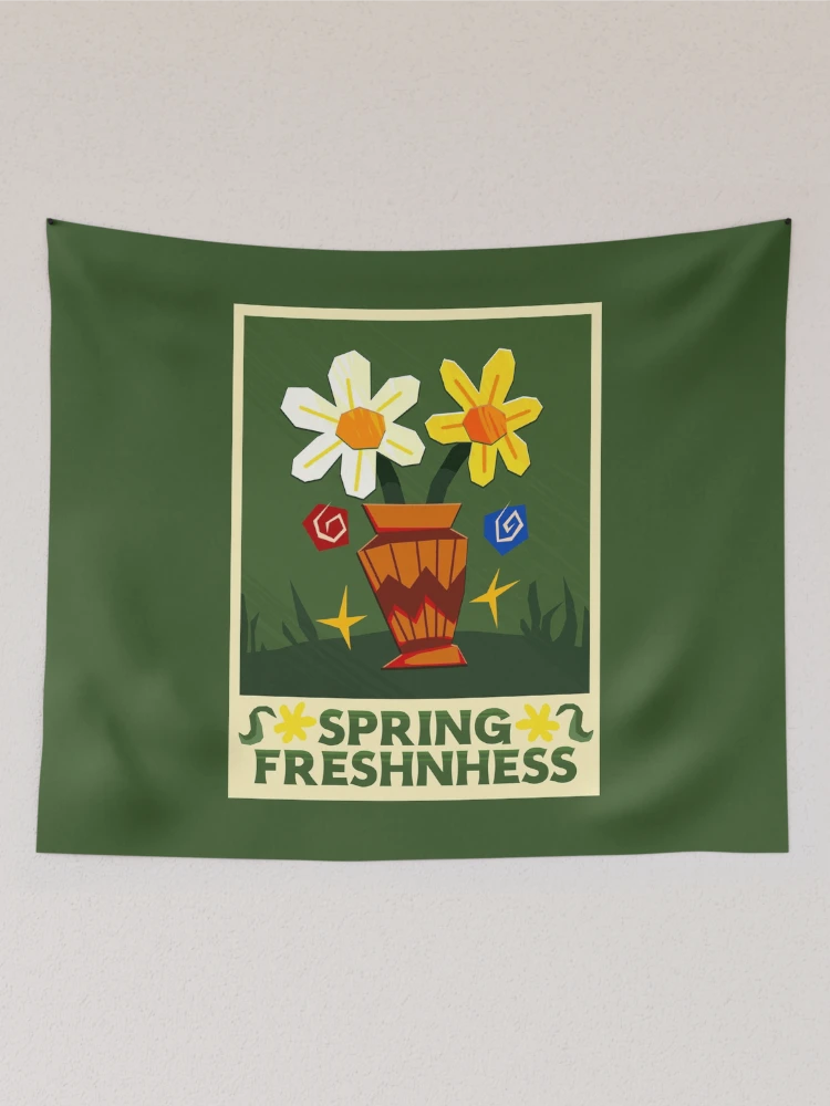 Thumbnail 2 of 3, Tapestry, Spring Freshness designed and sold by InPBo.