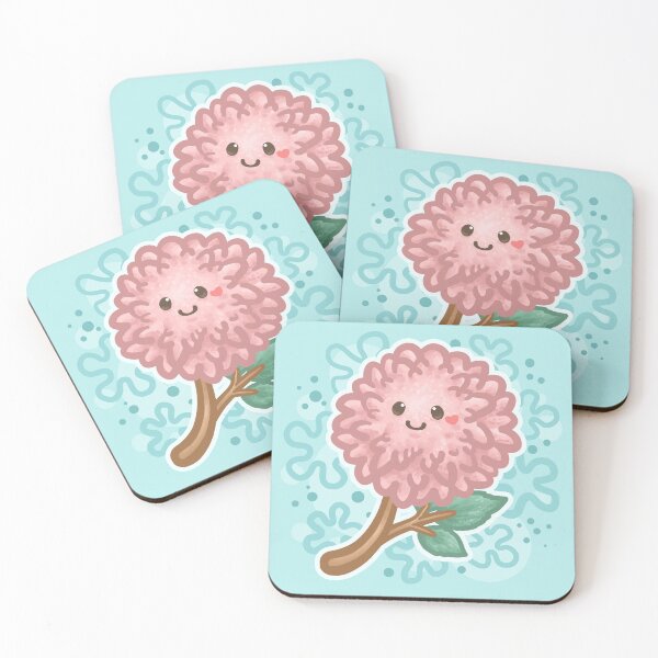 Item preview, Dahlia Flower with Smiley Face designed and sold by Khotekmei.