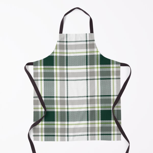 Item preview, Minimal Plaid Pattern in Green and Gray Tones designed and sold by PowerAntShop.
