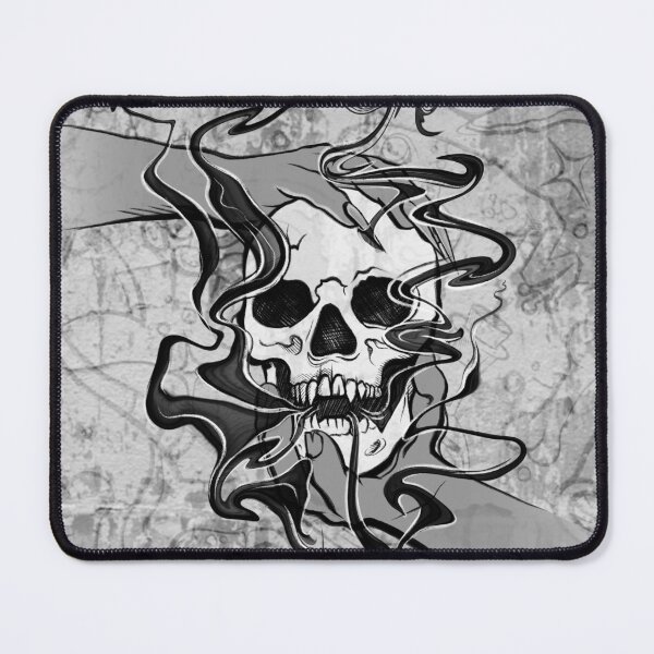 Item preview, Vampire Skull With Smoke - Street Art Style Sketch designed and sold by STYR-A.