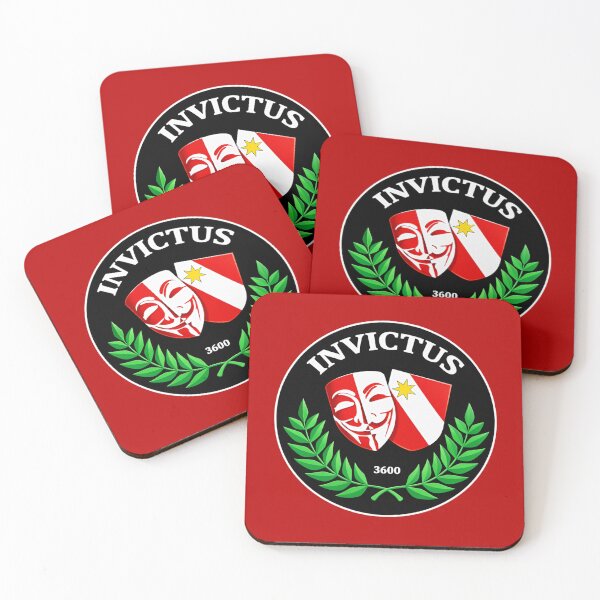 Item preview,  Red White Boys Invictus Thun designed and sold by canvasriddle.