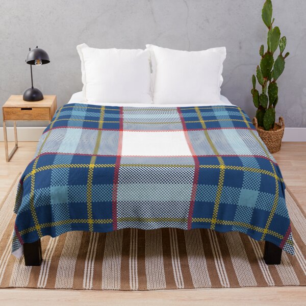 Item preview, Bold Tartan Plaid Pattern with Blue Yellow and Red Lines designed and sold by PowerAntShop.