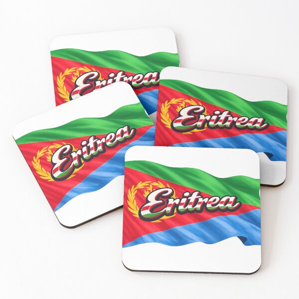 Item preview, Eritrea Flag Waving Design – African Nation Pride Graphic, Vintage Style Country Flag Artwork, Travel & Heritage Gift designed and sold by GarnerSupplyCo.