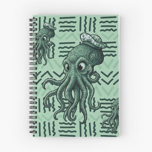 Item preview, Cthulhu with mystical motifs - Bogolan Mandala style designed and sold by Wolagno.