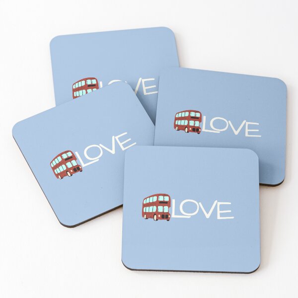 Item preview, Simply Love London Bus Iconic Travel Design designed and sold by Teacuppupdesign.