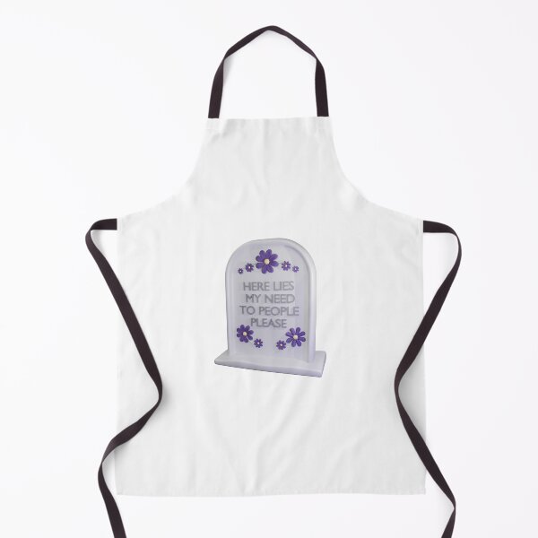 Item preview, HERE LIES MY NEED TO PEOPLE PLEASE designed and sold by CHRDX.