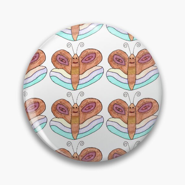 Item preview, self-painted colorful butterfly designed and sold by Mellis-Welt.