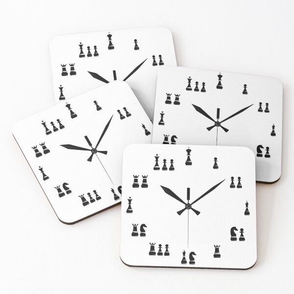 Item preview, Chess Clock Design – Strategic Mind Minimal Chess Artwork designed and sold by VoltStudio.