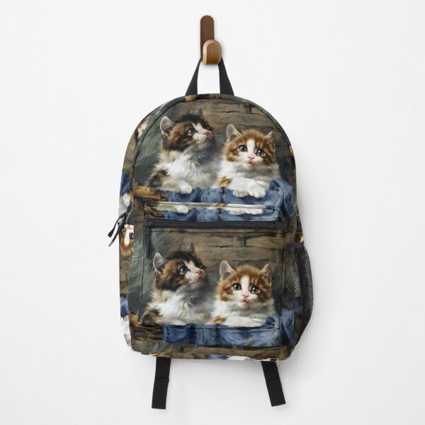 Item preview, Two Kittens in a Basket - Julius Adams designed and sold by Jon-Baran.