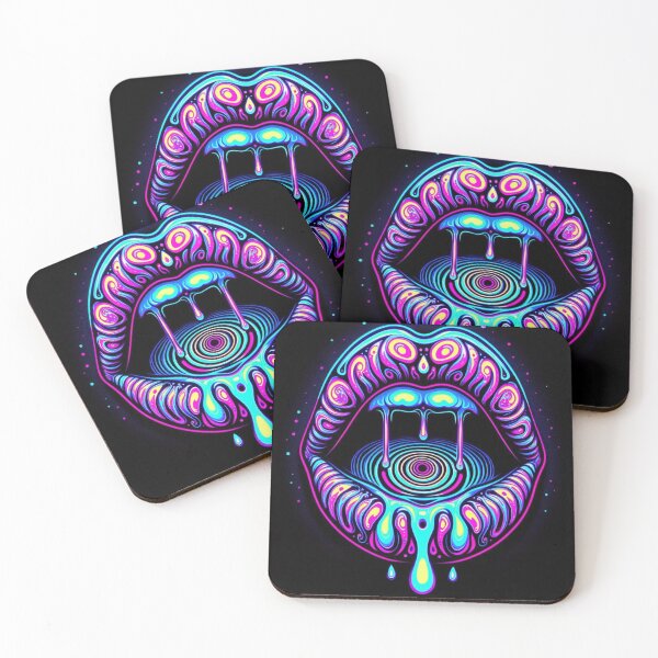 Item preview, Psychedelic Dripping Lips #1 designed and sold by Paragon-Art.