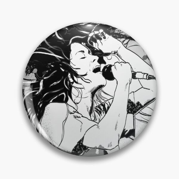 Item preview, Alanis Morissette singing You Oughta Know see through  designed and sold by BarnesComicArt.