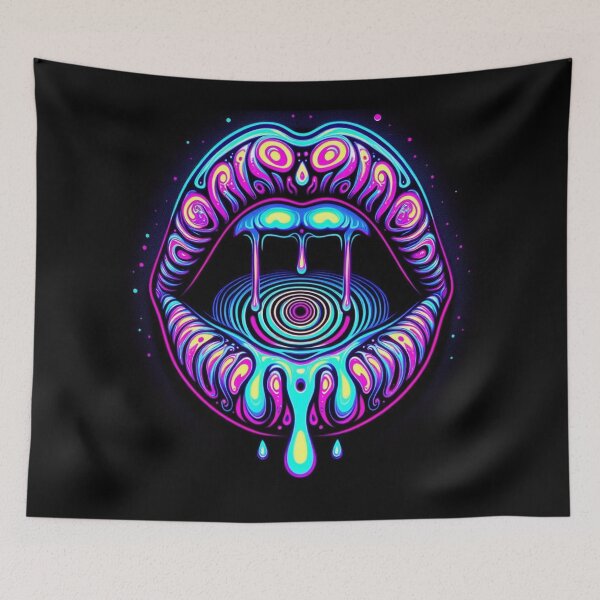 Item preview, Psychedelic Dripping Lips #1 designed and sold by Paragon-Art.
