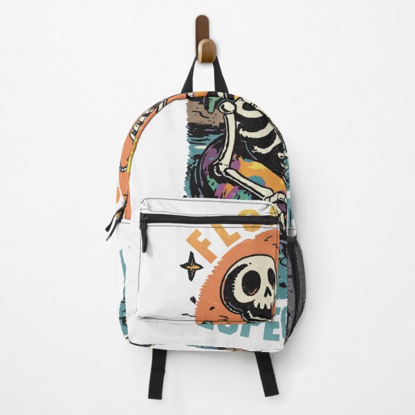Item preview, Floating Respectfully Funny Skeleton Summer Float Beach Vibes Tropical Sunset designed and sold by Region.