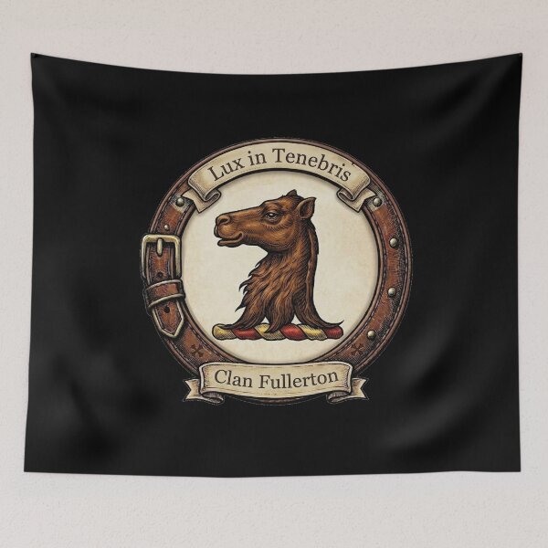 Item preview, Clan Fullerton Crest designed and sold by BagTown Clans.