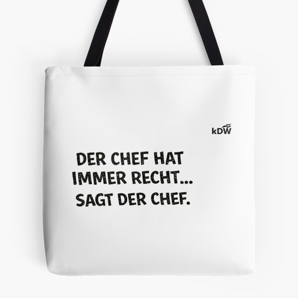 Artikelvorschau, DER CHEF HAT IMMER RECHT… SAGT DER CHEF. entworfen und verkauft von KostDesingWork.