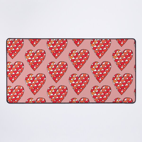 Item preview, hand-painted heart with a heart pattern designed and sold by Mellis-Welt.