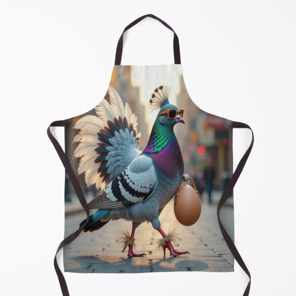 Item preview, DolledUp Pigeon in ostrich disguise – surreal chic & urban fantasy for lovers of visual wit designed and sold by FotoworldEdel.