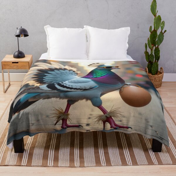 Item preview, DolledUp Pigeon in ostrich disguise – surreal chic & urban fantasy for lovers of visual wit designed and sold by FotoworldEdel.