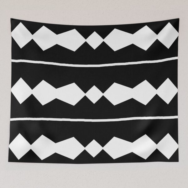 Item preview, Black tribe pattern designed and sold by Print-Designs.