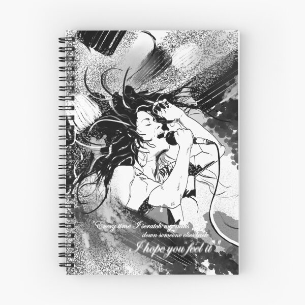 Item preview, Alanis Morissette singing You Oughta Know Solid designed and sold by BarnesComicArt.