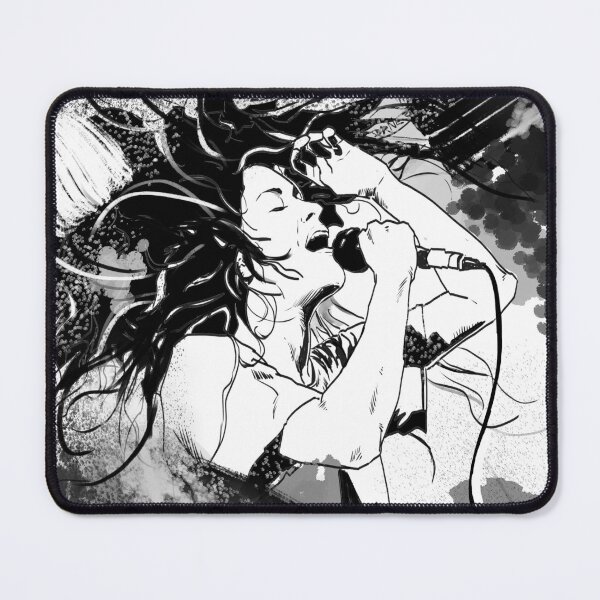 Item preview, Alanis Morissette singing You Oughta Know Solid designed and sold by BarnesComicArt.