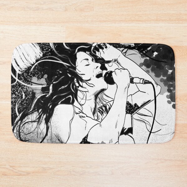 Item preview, Alanis Morissette singing You Oughta Know Solid designed and sold by BarnesComicArt.