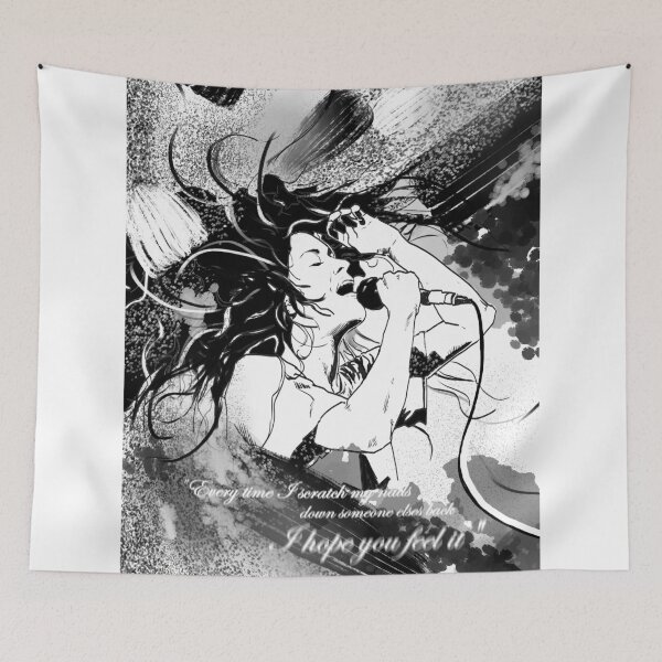 Item preview, Alanis Morissette singing You Oughta Know Solid designed and sold by BarnesComicArt.
