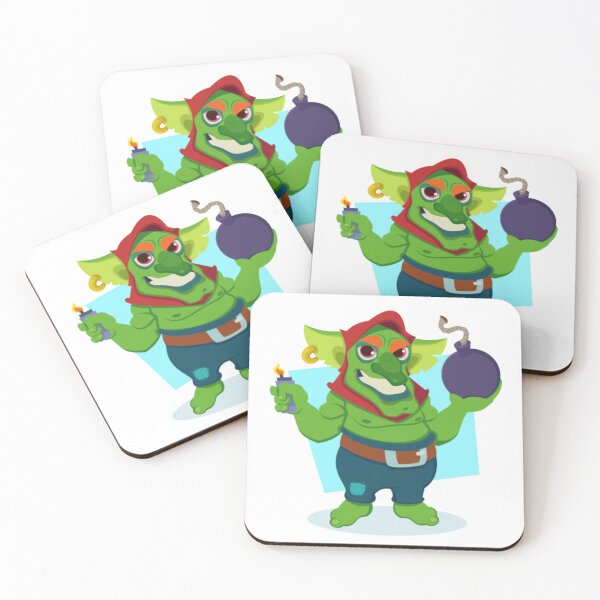 Item preview, Mischievous Green Goblin Bomb Sticker – Explosive Chaos Awaits designed and sold by Ulikedigital14.