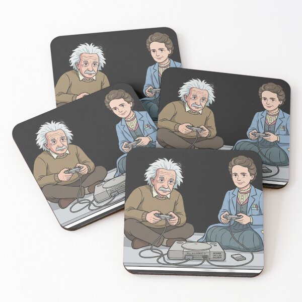 Item preview, Great Minds Gaming - Einstein & Curie Retro Console - RAL Archive designed and sold by RewindArtLab.