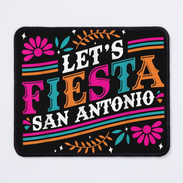 Item preview, Let’s Fiesta San Antonio Colorful Floral Fiesta Party Texas Festival Design designed and sold by NgumohaLanke.