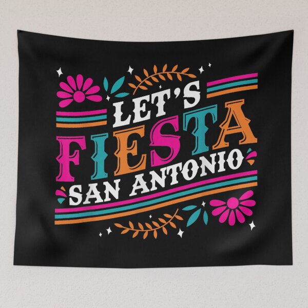 Item preview, ¡Celebremos la Fiesta de San Antonio! Fiesta Floral Colorida, Diseño de Festival de Texas designed and sold by NgumohaLanke.